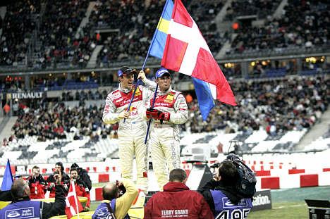 Tom Kristensen og Mattias Ekström skal de kommende dage forsøge at leve op til sejren i 2006 i Race of Champions i Beijing.